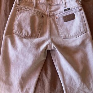 Wrangler Off-White Denim Pants